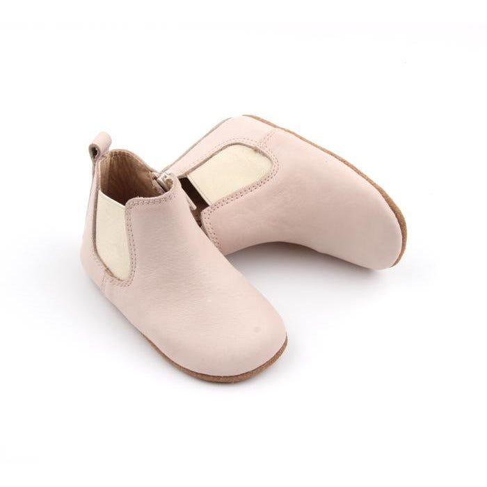 cream colored dress boots Women's Lannie Dress Leather Boot - Light Natural Leather