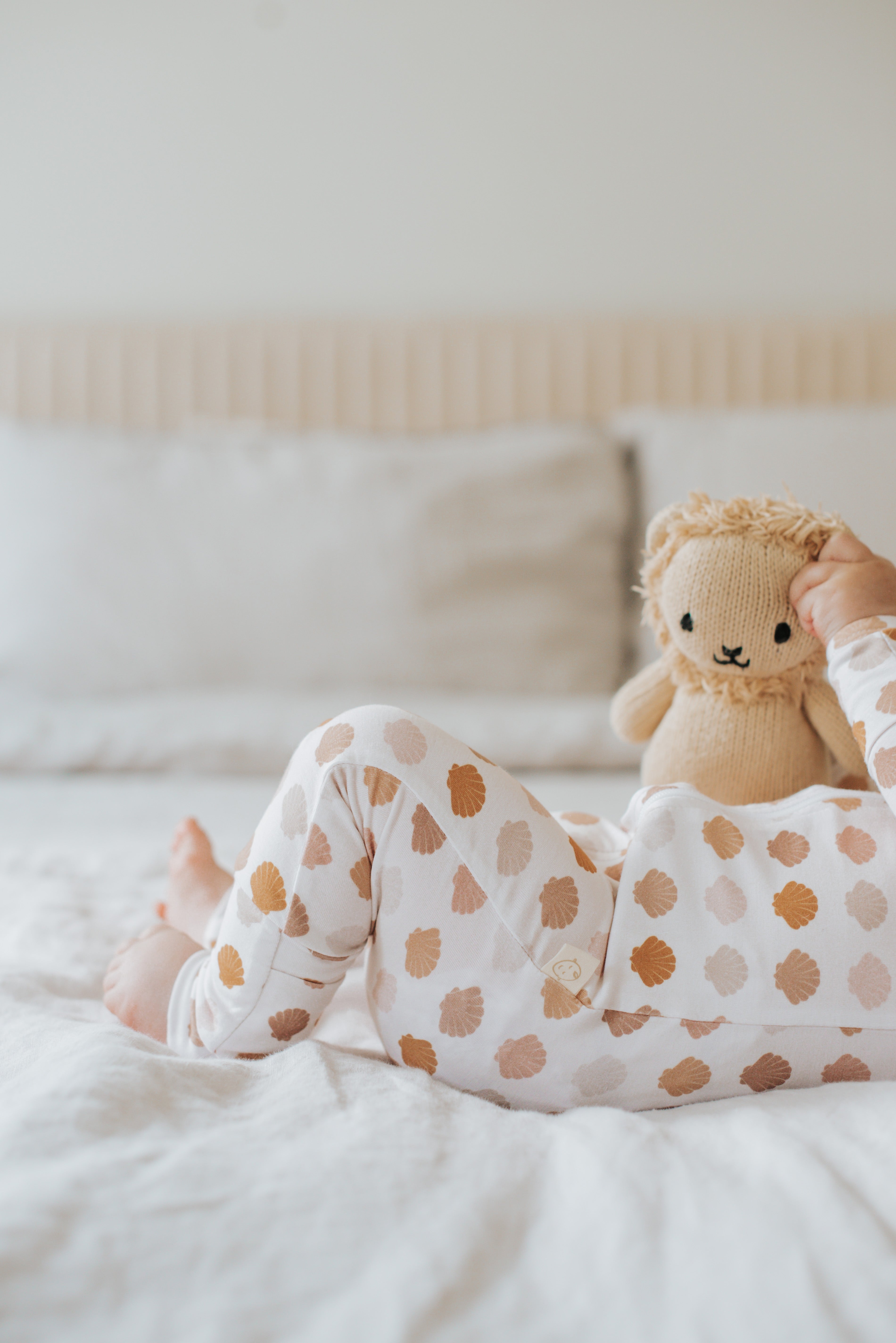 Bamboo Zip Pajamas - SHELL – Consciously Baby