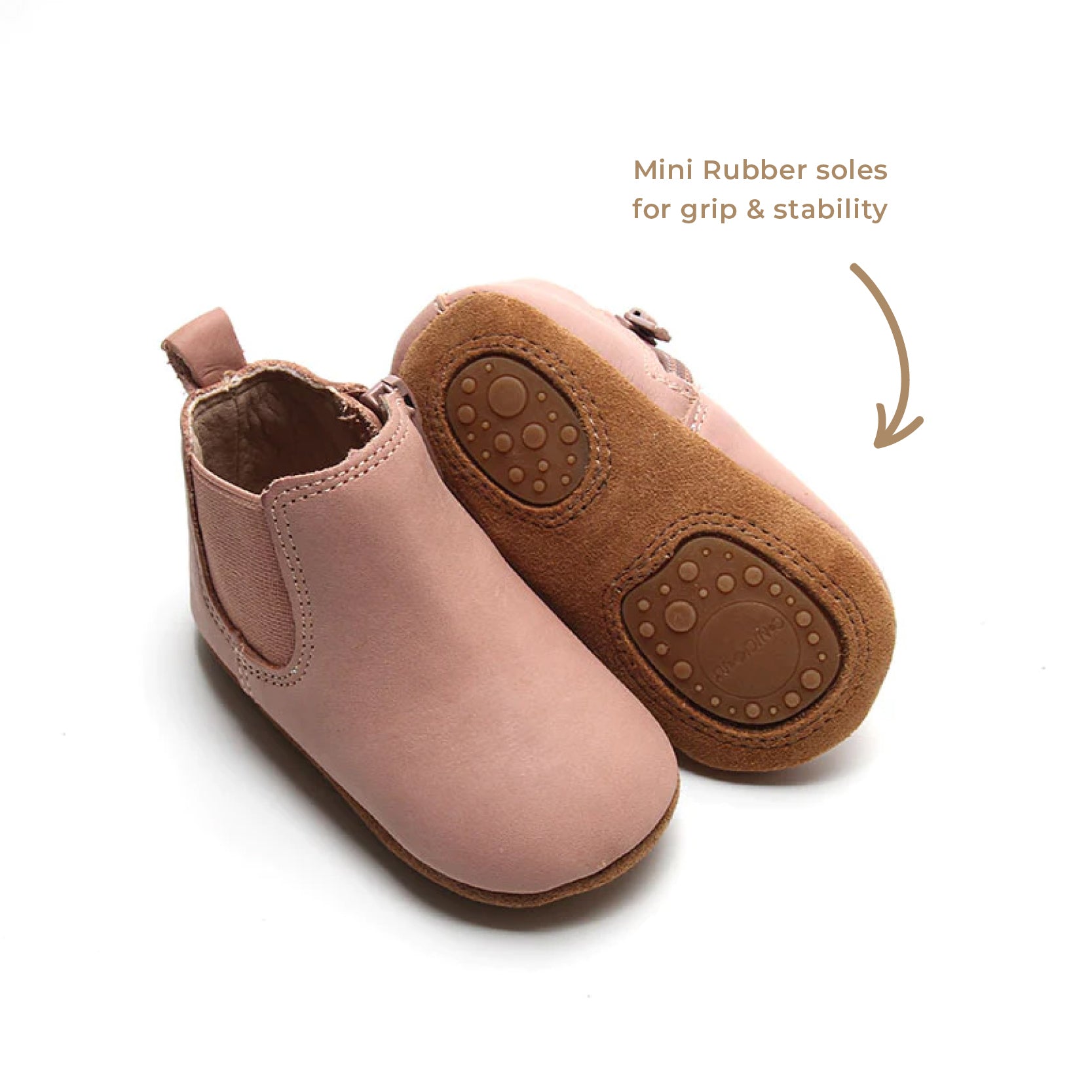 Hard sole baby boots discount