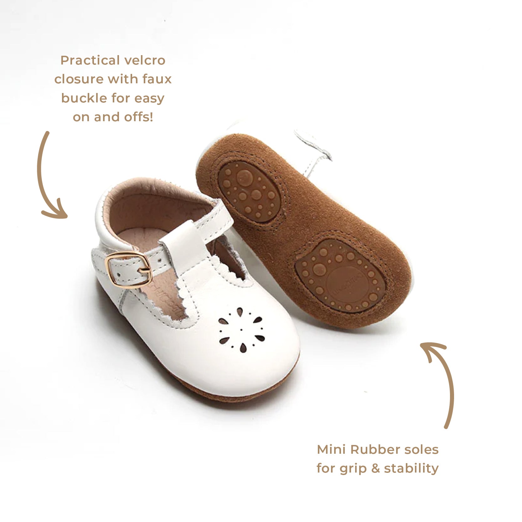 Baby buckle shoes store