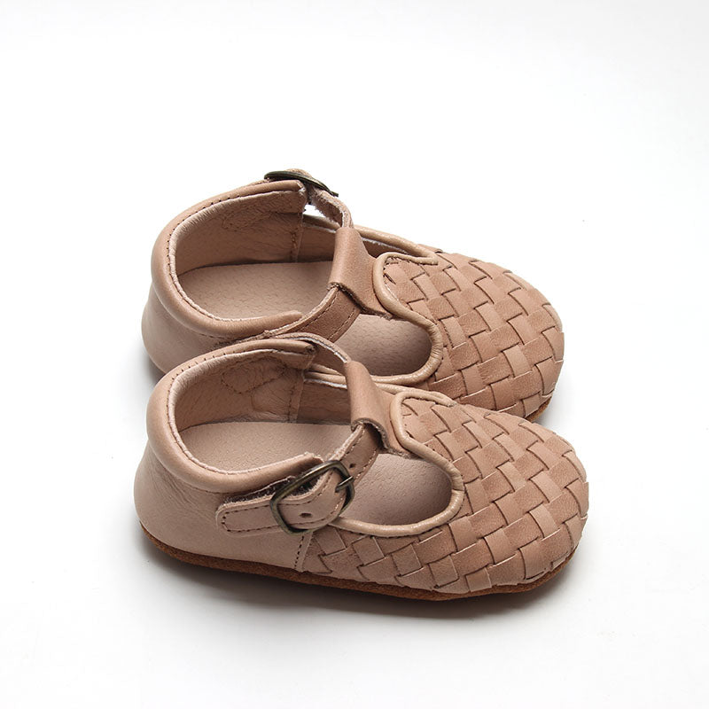 Baby leather hot sale soft shoes