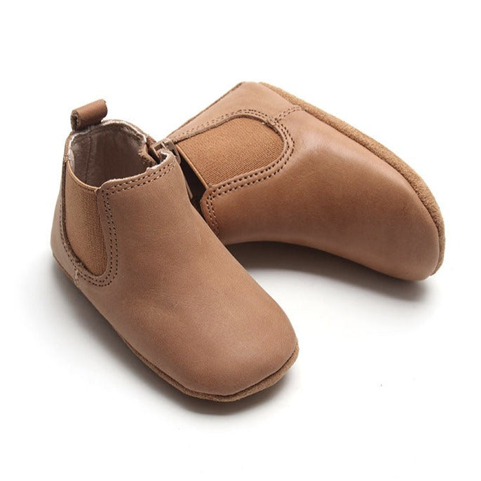 Leather Chelsea Boot | Color 'Sand' | Soft Sole